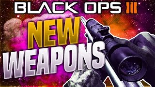 Black Ops 3 NEW DLC GUNS! BO3 NEW WEAPONS  (BO3 DLC: M2 Raider, Iron Jim, Fury's Song, Marshal 16)