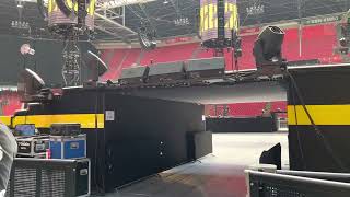 Metallica on stage production tour Amsterdam Arena 2023 #metallica #metontour #72seasons