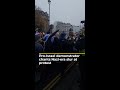 Pro-Israel demonstrator chants Nazi-era slur at protest | AJ #shorts