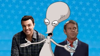 Seth MacFarlane doing Roger's Voice In Person | American Dad