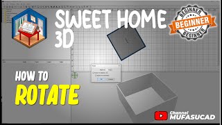 Sweet Home 3D How To Rotate