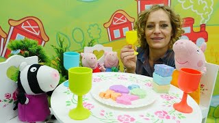 Spielspaß mit Peppa Wutz - Spielzeugvideo für Kinder - 4 Folgen am Stück
