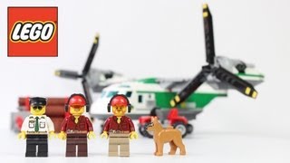 LEGO Cargo Heliplane Review, Unboxing - City 60021