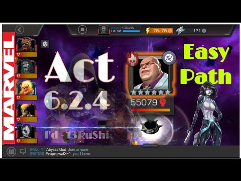 Act 6 2 4 Easy Path Completion Mcoc Youtube