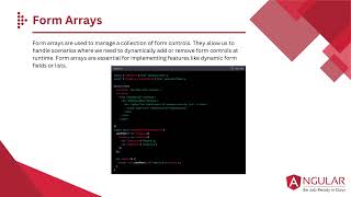 Working With Angular Form Controls, Form Groups, And Form Arrays | Chapter 6.4/10 | LearnCodeExpress