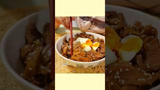 做了薑汁燒肉蓋飯，參考主廚詹姆士的食譜Ginger Roast Pork Rice Bowl | 嬪的食光 Vlog #shorts  #foodvlog #家常菜 #美食