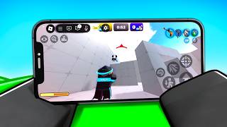 I tried MOBILE in Roblox Rivals for the first time..