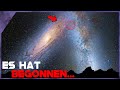 ES HAT BEGONNEN: Milchstraße und Andromeda KOLLIDIEREN!