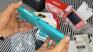Nintendo Switch Lite Turquoise & Coral (Unboxing)