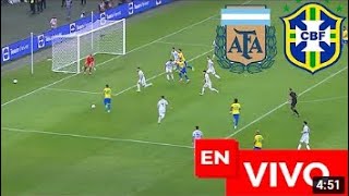 ARGENTINA VS BRASIL EN VIVO 🔴 | Clasificatorias Sudamericanas Qatar 2022