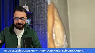 ORDU BELEDİYESİNDE  SKANDAL: YAŞLI ADAMA HAKARET EDİP AZARLADILAR