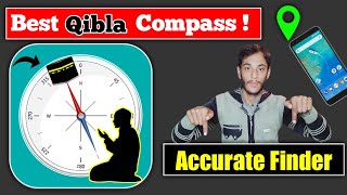 Qibla Direction Kaise Pata Kare | best qibla compass | how to find qibla direction from mobile