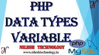 PHP Data Types | PHP Variable | XAMPP | 2020