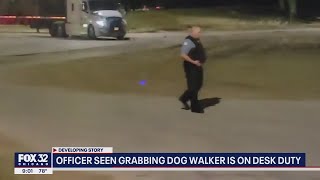 Chicago cop seen grabbing Black woman walking her dog placed on desk duty