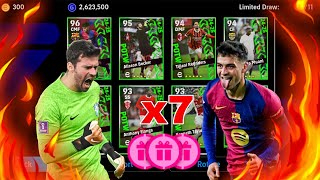 NEW FEATURED 😱 FREE X7 REWARD \u0026 POTW WORLDWIDE PACK OPENING || EFOOTBALL 2025 MOBILE