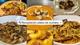 Potajes, Cremas y Platos de Cuchara ¡Recetas Fáciles y Reconfortantes! 🥣🍂 (Recopilación)