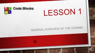 CodeBlocks Tutorial 1 - Welcome to CodeBlocks