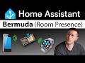Home Assistant + Bermuda (Room-Level Bluetooth Presence)