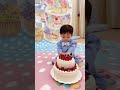 1歳息子！スタジオアリスの撮影にてギャン泣き脱出アイテムはケーキ😂✨