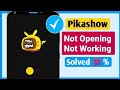 Fix Pikashow app not opening and working issue in Android mobile | Pikashow Source Down Problem