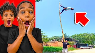 TRY NOT TO SAY WOW CHALLENGE | The Prince Family Clubhouse