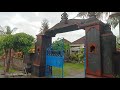 Walking tour masuk gang jalan Pulau Batam kota Tabanan Bali Indonesia