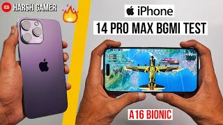 iPhone 14 Pro Max Pubg Test, Heating and Battery Test | New Gaming Beast 🔥