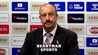Everton 0-0 Tottenham | Rafa Benitez | Full Post Match Press Conference | Premier League