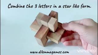 CCO PUZZLE, an interlocking brainteaser by DILEMMA GAMES