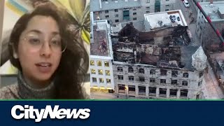 Survivor of Old Montreal fire recounts ordeal