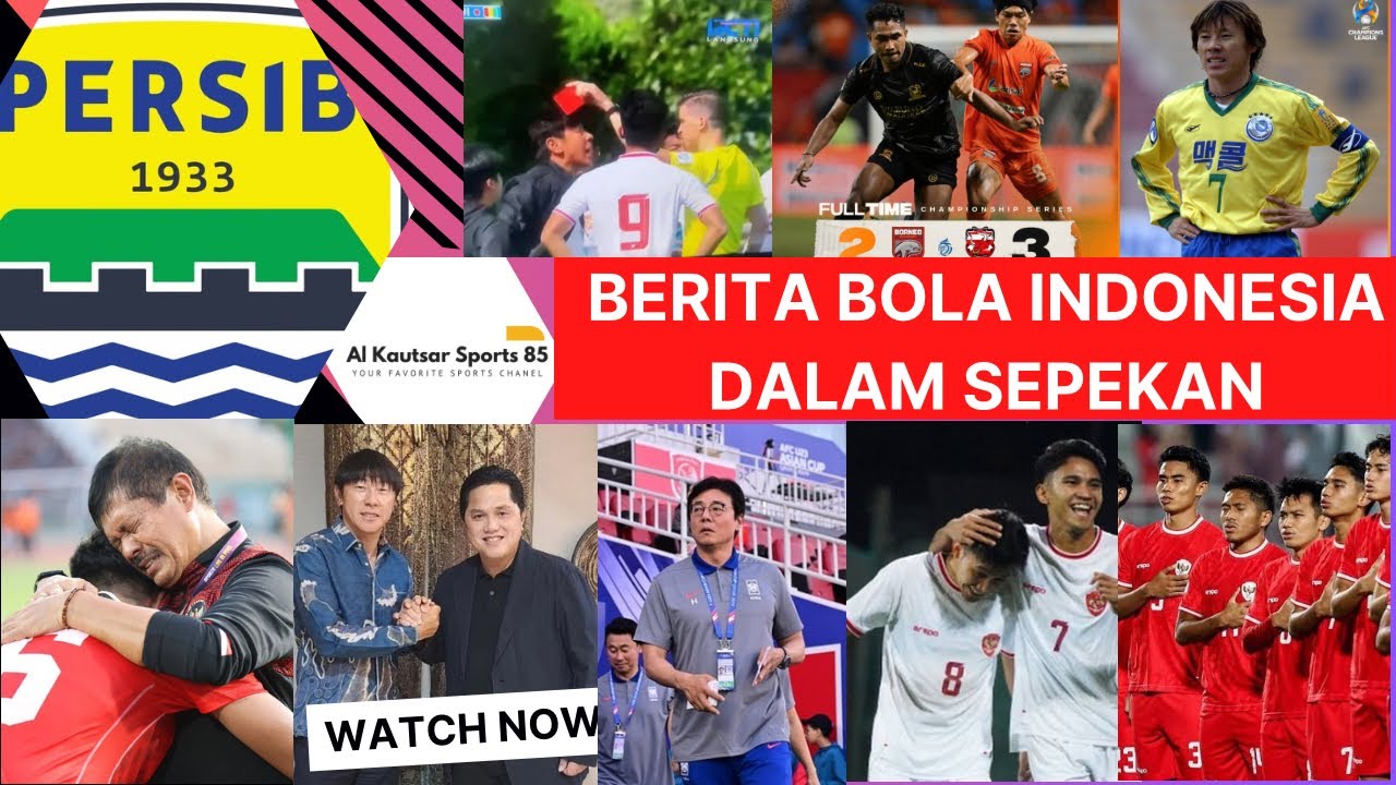 Berita Bola Indonesia Dalam Sepekan - YouTube