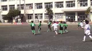 2015年2月11日 小4練習試合　八王子CBX vs 新座片山FC（1本目）