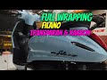 full wrapping Yamaha filano transparan glossy 👍💯