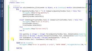 Sub Procedures and Functions 3 VB NET