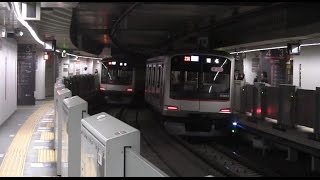 東急5050系（渋谷駅） Tokyu series5050 at shibuya station