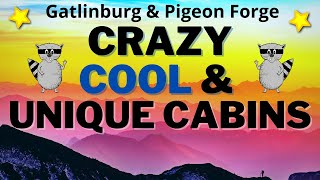 Unique Cabin Rentals - Pigeon Forge, Gatlinburg -Part 1 Unbelievable Amenities!