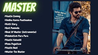 MASTER Movie MP3 Songs | Tamil |JukeBox|Thalapathy Vijay|Anirudh Ravichander|Vijay Sethupathy