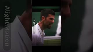 Djokovic is gonna win  trust me 😏 #viral #blowup #tennis #wimbledon #alightmotion #foryou #edit