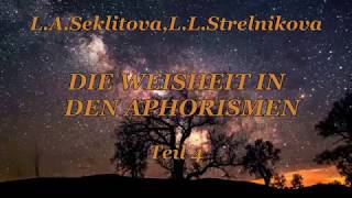 L. A. Seklitova, L. L. Strelnikova Die Weisheit in den Aphorismen Teil4