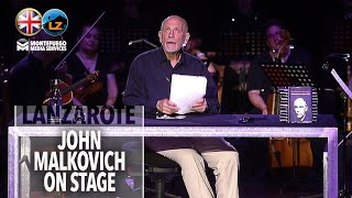 JOHN MALKOVICH | on Stage | Lanzarote, Jameos del Agua 2023