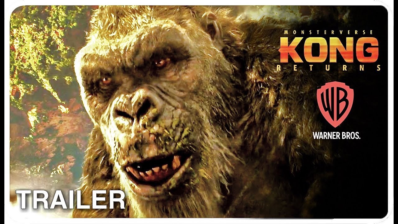 KONG RETURNS 2022 Trailer TV Spot 1 Hollow Earth MonsterVerse Kong ...