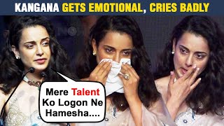 Kangana Ranaut Cries At The Trailer Launch Of Thalaivi In Chennai | Talks About Director