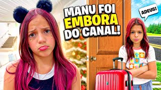 MANU A PRIMA CHATA FOI EMBORA!! NÃO VAI MAIS PARTICIPAR DO CANAL?( JÉSSICA SOUSA E FAMILIA )