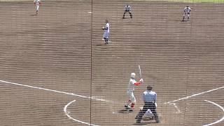 【智辯和歌山のエース(打撃編)/タイムリー二塁打】2018/05/20智辯学園和歌山高3年生・平田 龍輝(串本中)