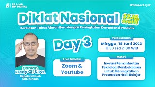 Diklat ! Inovasi Pemanfaatan Teknologi Pembelajaran untuk Meningkatkan Proses dan Hasil Belajar