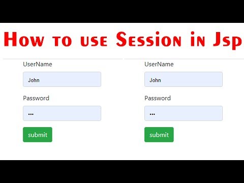 What is session setAttribute in JSP?