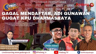 LIVE : Dialog Detak Sumbar - Pilkada Dharmasraya Berpotensi Lawan Kotak Kosong?