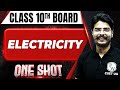 ELECTRICITY  in 1 Shot: FULL CHAPTER COVERAGE (Concepts+PYQs) || Class 10th Boards