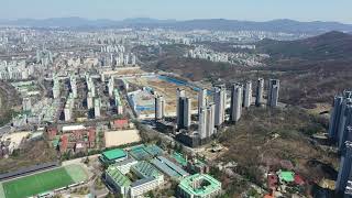 구룡역과 개포동역 주변을 둘러보다 1, 서울 강남구 개포동 드론영상소스 DJI 0995