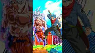 (Goku mui vs all saiyans) (Goku vs saiyans) (who is strongest) #dbs #dbz #dragonball #anime #shorts